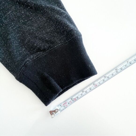 Cabin Fever Fleece Joggers Black Front Zippered Pockets Women's M NWT - Picture 9 of 10